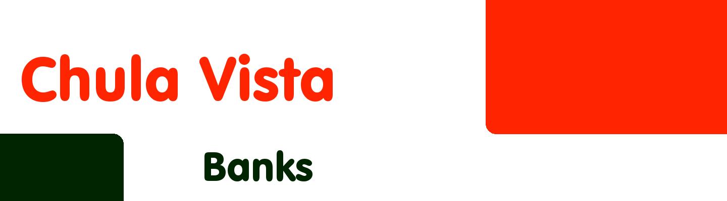 Best banks in Chula Vista - Rating & Reviews